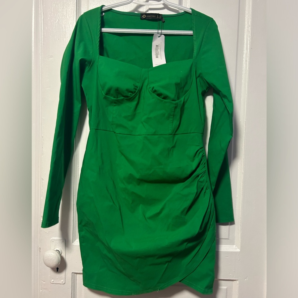 NWT! Green Party dress